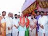 Newly appointed Governor of Telangana visited the Bhagya Laxmi Temple