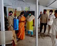Bellampalli municipal chairman oversees cleanliness drive
