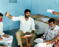 A house survey for 76 Jivo Singareni Pattas in the 6th ward, 