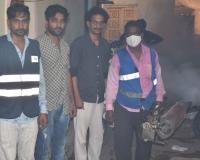TRSV leader flags off fogging drive
