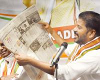 KCR ignored Telangana water share: Revanth