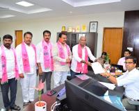 RS Praveen Kumar Files Nomination for Nagarkurnool MP Seat Representing BRS