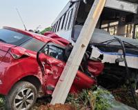 RTC Bus-Car Crash Claims Lives