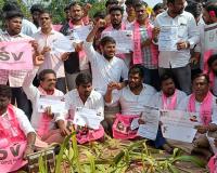 BRS Student wing BRSV  Leaders Stage Protest at Gandhi Hospital, Hyderabad, Over Unfulfilled Promises by Congress Government