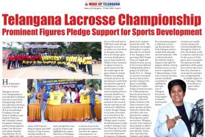 Bhuvana Crossbow Shooting: Telangana Lacrosse First Championship at Secunderabad Gymkhana Ground